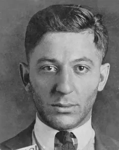 Mobsters Prints: Louis Lepke Buchalter (1897-1944) in police custody in August 1939