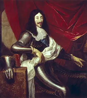 LOUIS XIII the Just (1601-1643). King of France (1610-1643). Baroque art. Oil on canvas. - BeBa/Iberfoto/Everett Collection (359757)**US SALES ONLY**