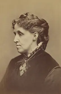 Coifed Prints: Louisa May Alcott, ca. 1870-75