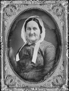 Whitman Prints: Louisa Van Velsor Whitman (1795-1873) mother of Walt Whitman (1819-1892) American poet