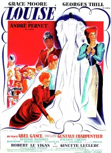 Grace Prints: LOUISE, French poster art, top from left: Suzanne Despres, Grace Moore, 1939