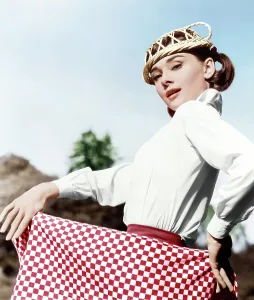 Pigtails Prints: LOVE IN THE AFTERNOON, Audrey Hepburn, 1957