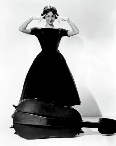 Boatneck Prints: LOVE IN THE AFTERNOON, Audrey Hepburn, 1957