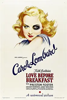 Lombard Prints: LOVE BEFORE BREAKFAST, Carole Lombard, 1936