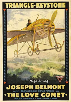 Airplane Prints: THE LOVE COMET, Joseph Belmont, 1916