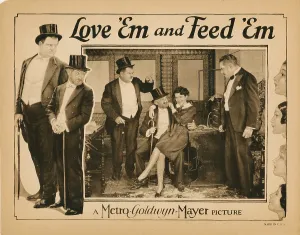 Top Hat Prints: LOVE EM AND FEED EM, lobbycard