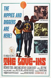 Hippie Prints: THE LOVE-INS, US poster art, 1967