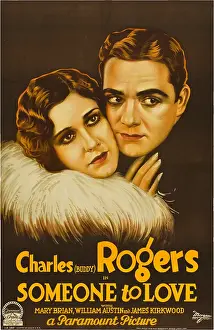 2009 Prints: SOMEONE TO LOVE, left to right: Mary Brian, Charles Buddy Rogers; style A poster, 1928