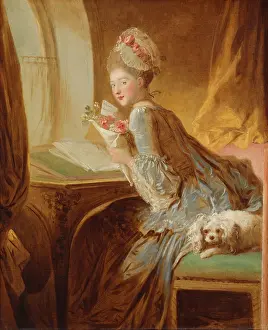 Rococo Prints: THE LOVE LETTER, by Jean Honore Fragonard