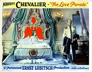 Chevalier Prints: THE LOVE PARADE, from left, Jeanette MacDonald, Maurice Chevalier, 1929