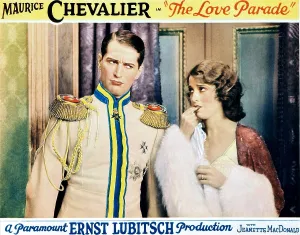 2010 Prints: THE LOVE PARADE, from left: Maurice Chevalier, Jeanette MacDonald, 1929