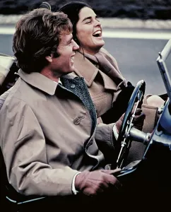 Laughing Prints: LOVE STORY, from left: Ryan O'Neal, Ali MacGraw, 1970
