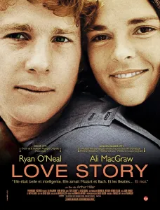 Images Dated 25th February 2010: LOVE STORY, from left: Ryan O'Neal, Ali MacGraw on French poster art, 1970
