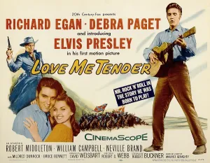 Paget Prints: LOVE ME TENDER, Richard Egan, Elvis Presley