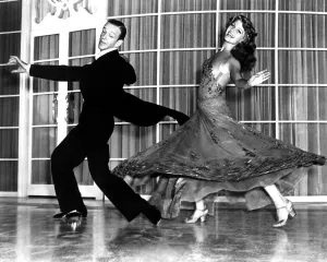 Evening Dress Prints: YOU WERE NEVER LOVELIER, Fred Astaire, Rita Hayworth, 1942