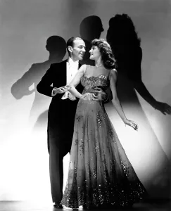 Shadow Prints: YOU WERE NEVER LOVELIER, from left: Fred Astaire, Rita Hayworth, 1942