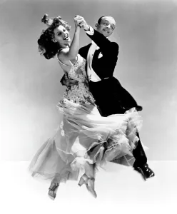 Astaire Prints: YOU WERE NEVER LOVELIER, from left: Rita Hayowrth, Fred Astaire, 1942