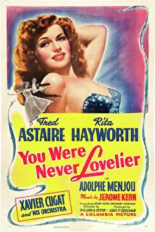 3ev In Prints: YOU WERE NEVER LOVELIER, Rita Hayworth, 1942