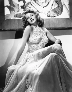 Lace Dress Prints: YOU WERE NEVER LOVELIER, Rita Hayworth, dress by Irene, portrait by George Hurrell, 1942
