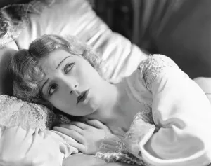 In Bed Prints: TWO LOVERS, Vilma Banky, 1928