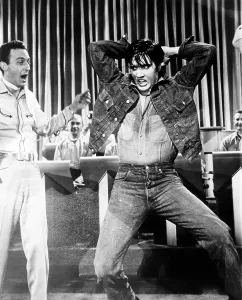 Denim Jacket Prints: LOVING YOU, Elvis Presley, 1957