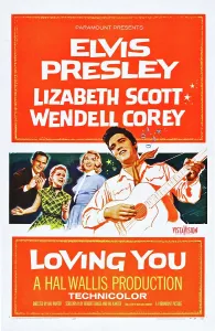 Playing Prints: LOVING YOU, US poster art, Wendell Corey