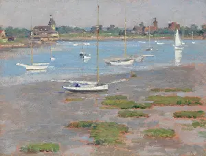 Coast Prints: LOW TIDE, RIVERSIDE YACHT CLUB