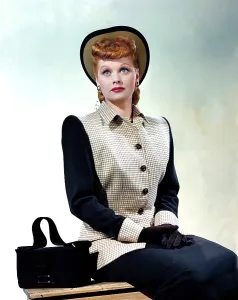 Womens Fashion Prints: Lucille Ball, 1940s