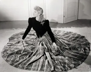 Plaid Prints: Lucille Ball, ca. 1940s