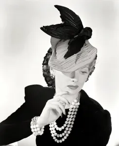 Funny Hat Prints: Lucille Ball, ca. 1940s