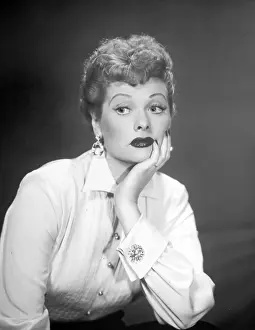 Cufflinks Prints: Lucille Ball, ca. mid-1950s