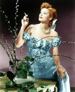 Smoking Prints: Lucille Ball, ca. mid/late 1940s