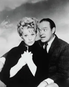 Hope Prints: THE LUCILLE BALL COMEDY HOUR, from left: Lucille Ball, Bob Hope, 1964