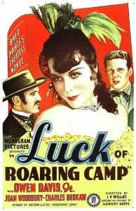 November Prints: THE LUCK OF ROARING CAMP, US poster art