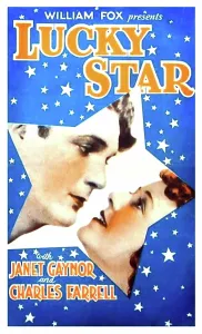 Farrell Prints: LUCKY STAR, US poster art, from left: Charles Farrell, Janet Gaynor, 1929