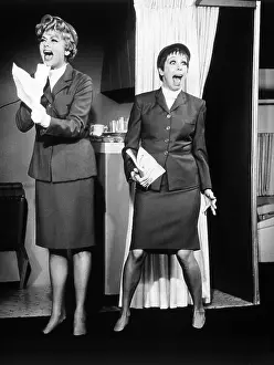 1960s Tv Prints: THE LUCY SHOW, from left, Lucille Ball
