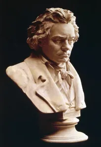 Beethoven Prints: Ludwig van Beethoven (1770-1827), German classical composer, circa 1810s