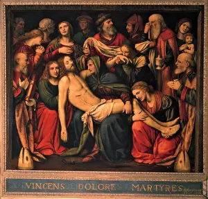 Attributes Prints: Luini Bernardino, The Deposition