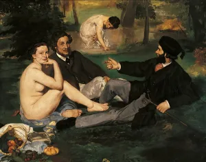 Trousers Prints: The Luncheon on the Grass (Le djeuner sur l'herbe)