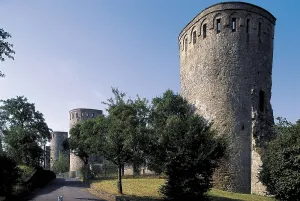 LUXEMBOURG. DIEKIRCH. Luxembourg. Fortification tower known as Plateau du Rham (14th c.). AISA/Everett Collection**US SALES ONLY**