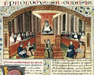 Student Prints: LYRE, NicolAs de (1270-1340). Theologian