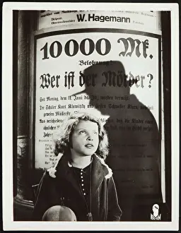 Shadow Prints: M, (aka M - EINE STADT SUCHT EINEN MORDER), Inge Landgut, 1931