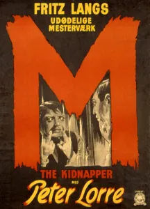 1931 Movies Prints: M, (aka M - EINE STADT SUCHT EINEN MORDER), Peter Lorre, 1931, poster art