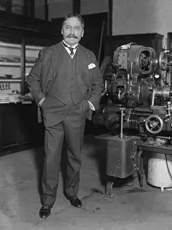 Physicists Prints: M. I. Pupin, was sixteen when he immigrated to US with 5 cents in his pocket in 1874
