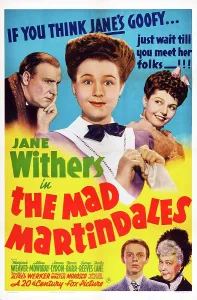 Kathleen Prints: THE MAD MARTINDALES, poster art