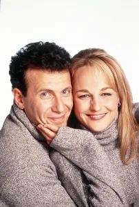 Paul Prints: MAD ABOUT YOU, from left: Paul Reiser, Helen Hunt, 1992-2019