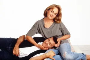 Paul Prints: MAD ABOUT YOU, from left: Paul Reiser, Helen Hunt, 1992-2019