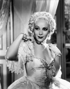 Orry Kelly Prints: MADADE DU BARRY, Dolores del Rio, in a costume by Orry-Kelly, 1934