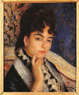 1876 Prints: Madame Alphonse Daudet, by Pierre-Auguste Renoir