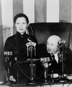 Rayburn Prints: Madame Chiang addresses a joint session of Congress on Feb. 18, 1943